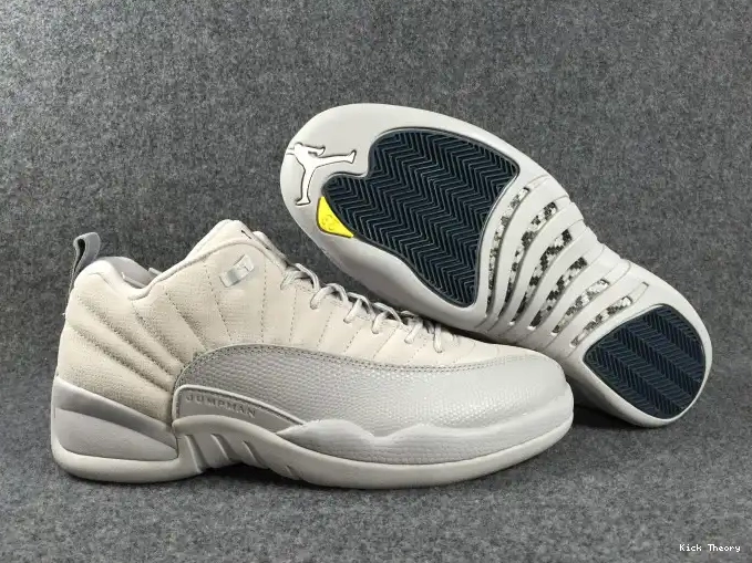 Kicktheory Jordan Grey 308317-002 12 Suede Air Low 0614